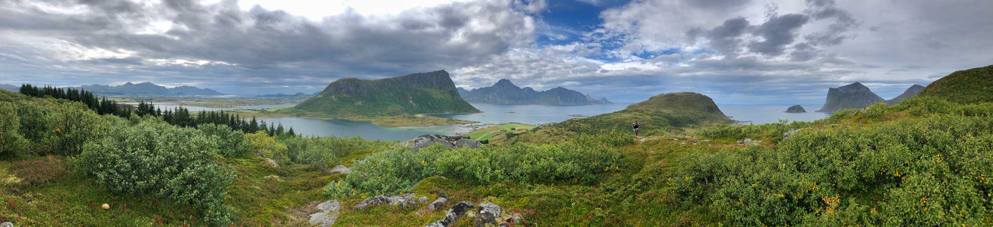 Am Ziel unserer Elternzeitreise auf den Lofoten in Norwegen.