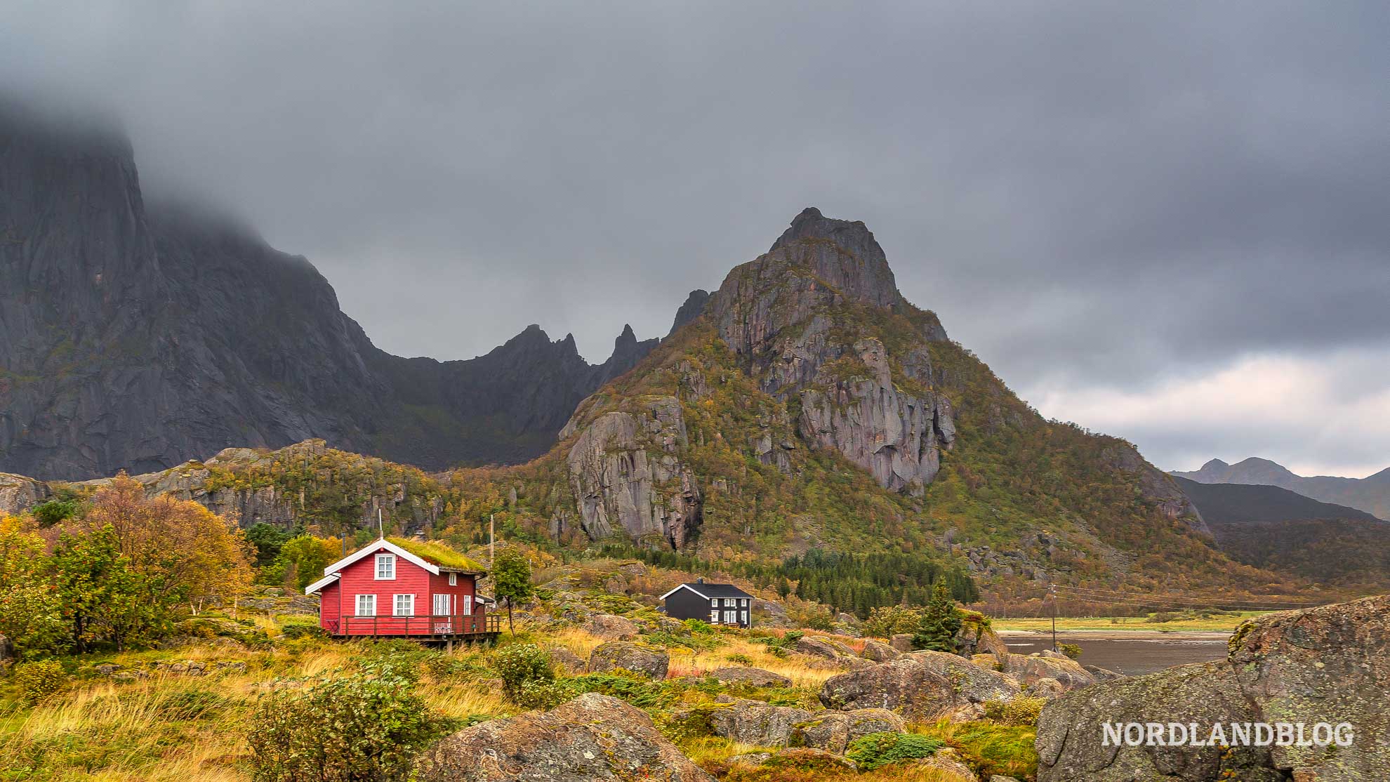 Kalles Bucht auf den Lofoten - ein perfekter Platz zum Zelten