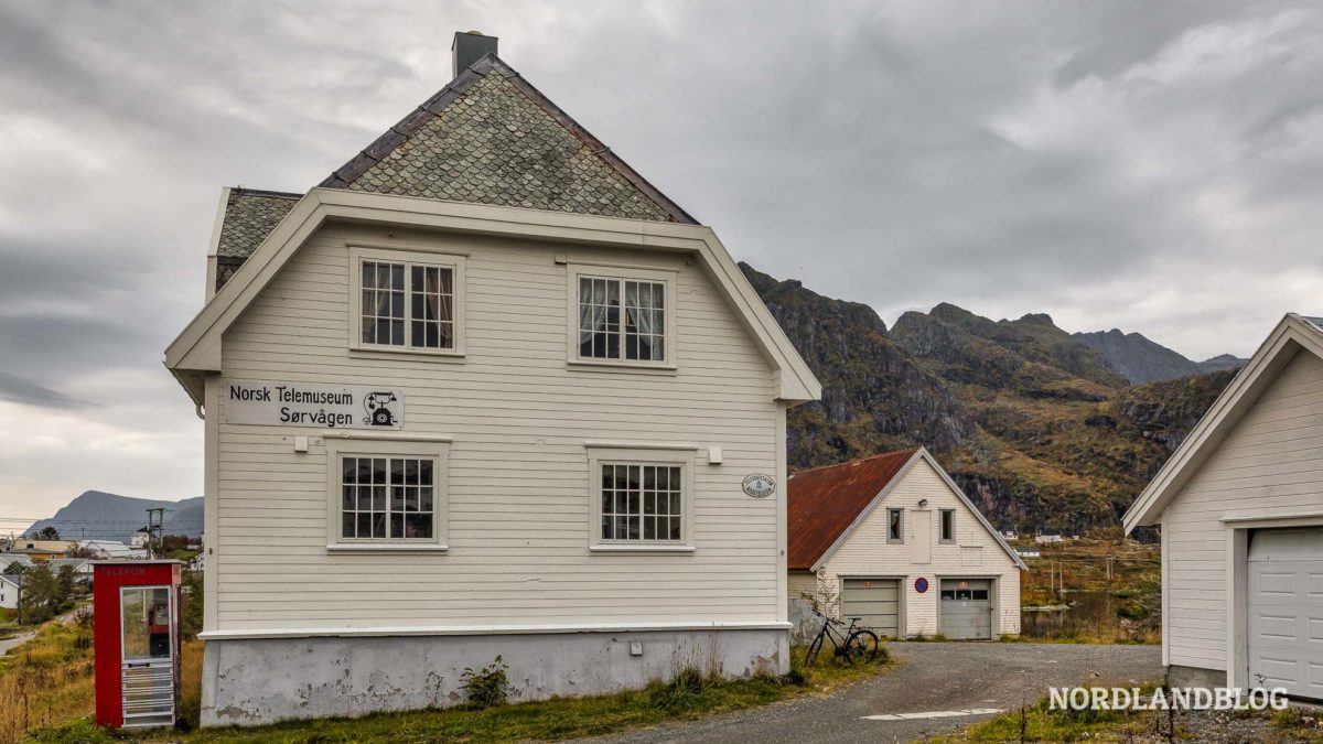 Norsk Telemuseum Soervagen Schlechtes Wetter auf den Lofoten (Norwegen)
