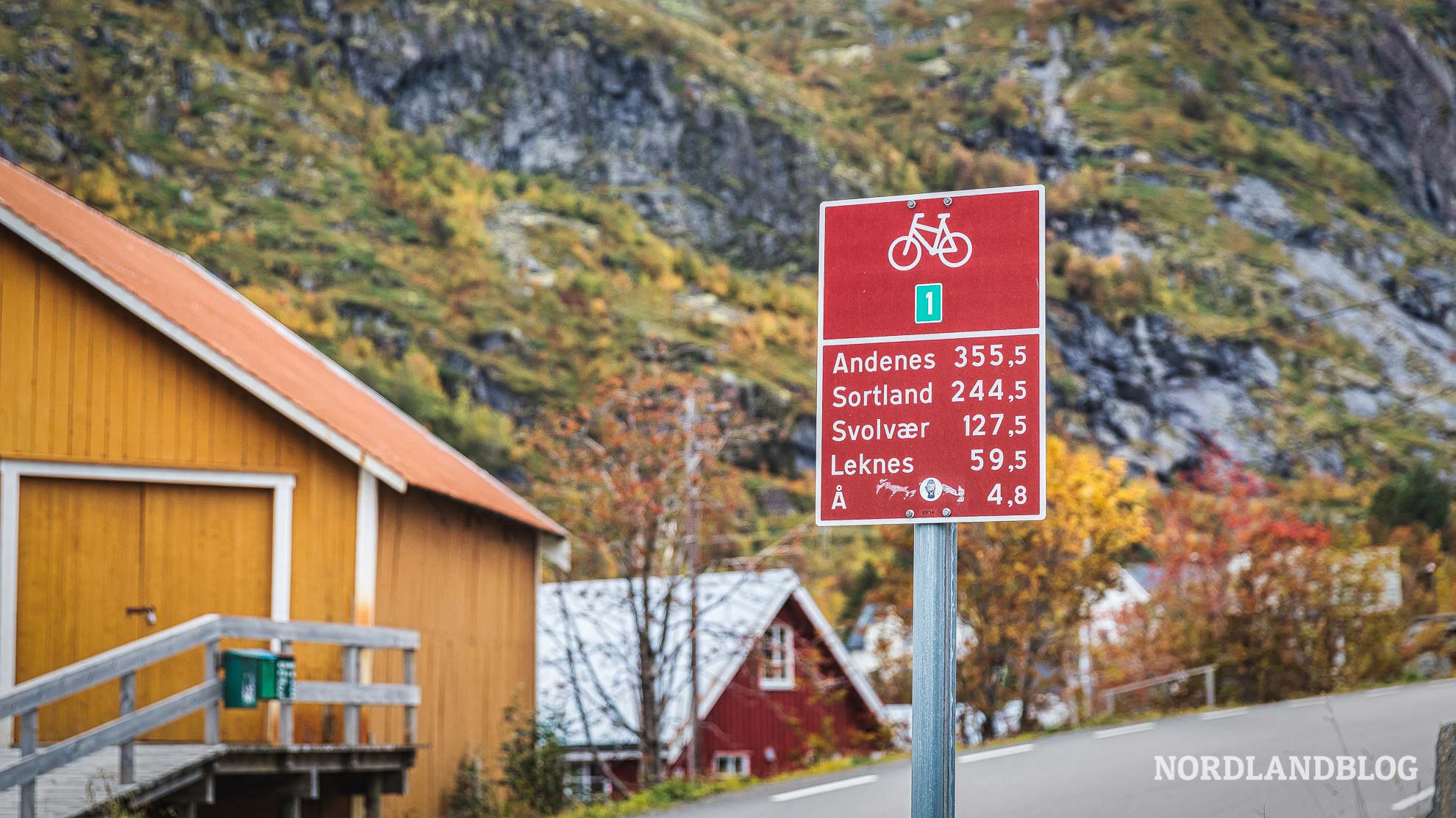 Fahrrad fahren gehört zu den schönsten Aktivitäten auf den Lofoten