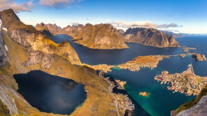 Titelbild Wanderung auf den Reinebringen (Lofoten - Norwegen)