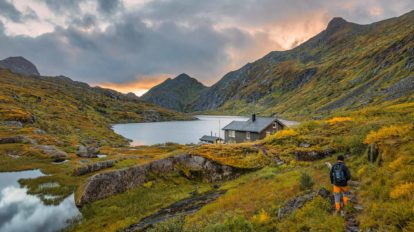 Titelbild Wanderung zur Nøkksætra bei Svolvær (Lofoten in Norwegen)