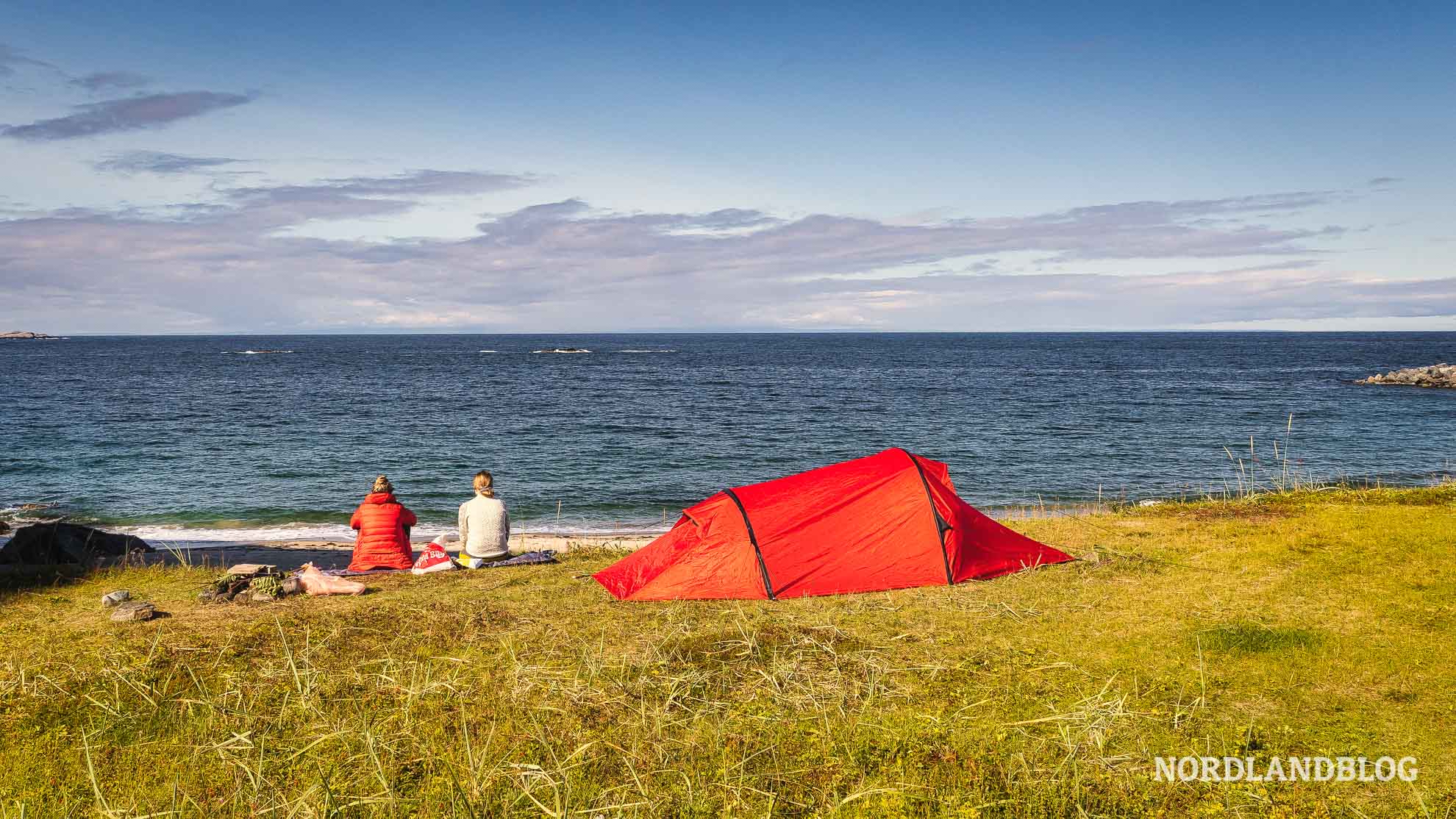 Zelten im Norden von Norwegen - Camping auf den Lofoten