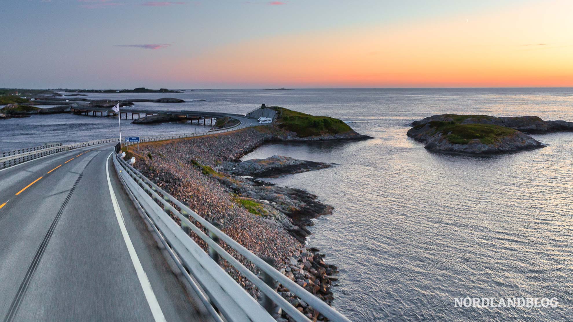 Unterwegs mit unserem Wohnmmobil Traumstrassen Norwegen Atlantikstrasse Atlanterhavsveien