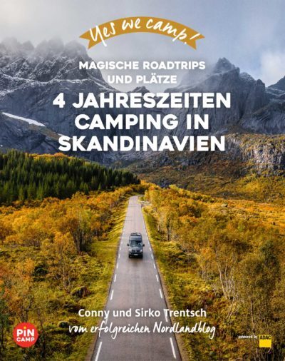 Cover zum Buch Vier Jahreszeiten Camping in Skandinavien