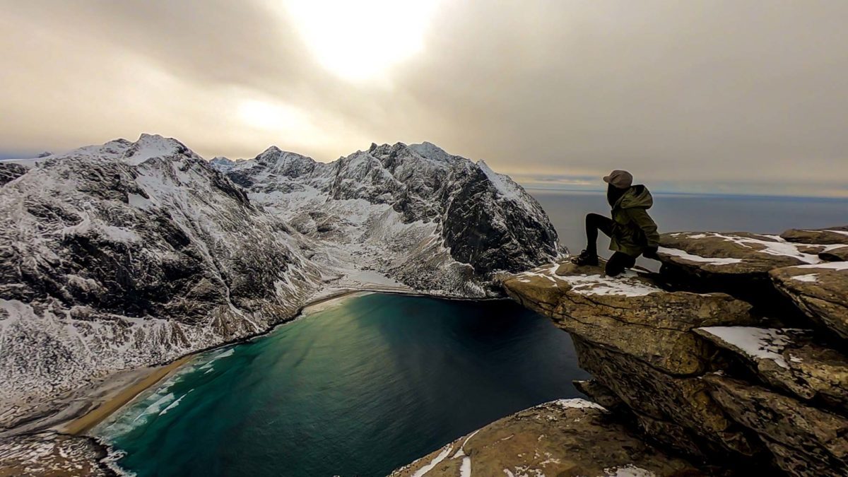 Die Aussicht vom Rytenauf den Lofoten bleibt unvergessen