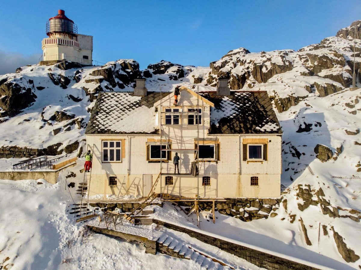 Litløya unser nächster Stopp unweit der Lofoten