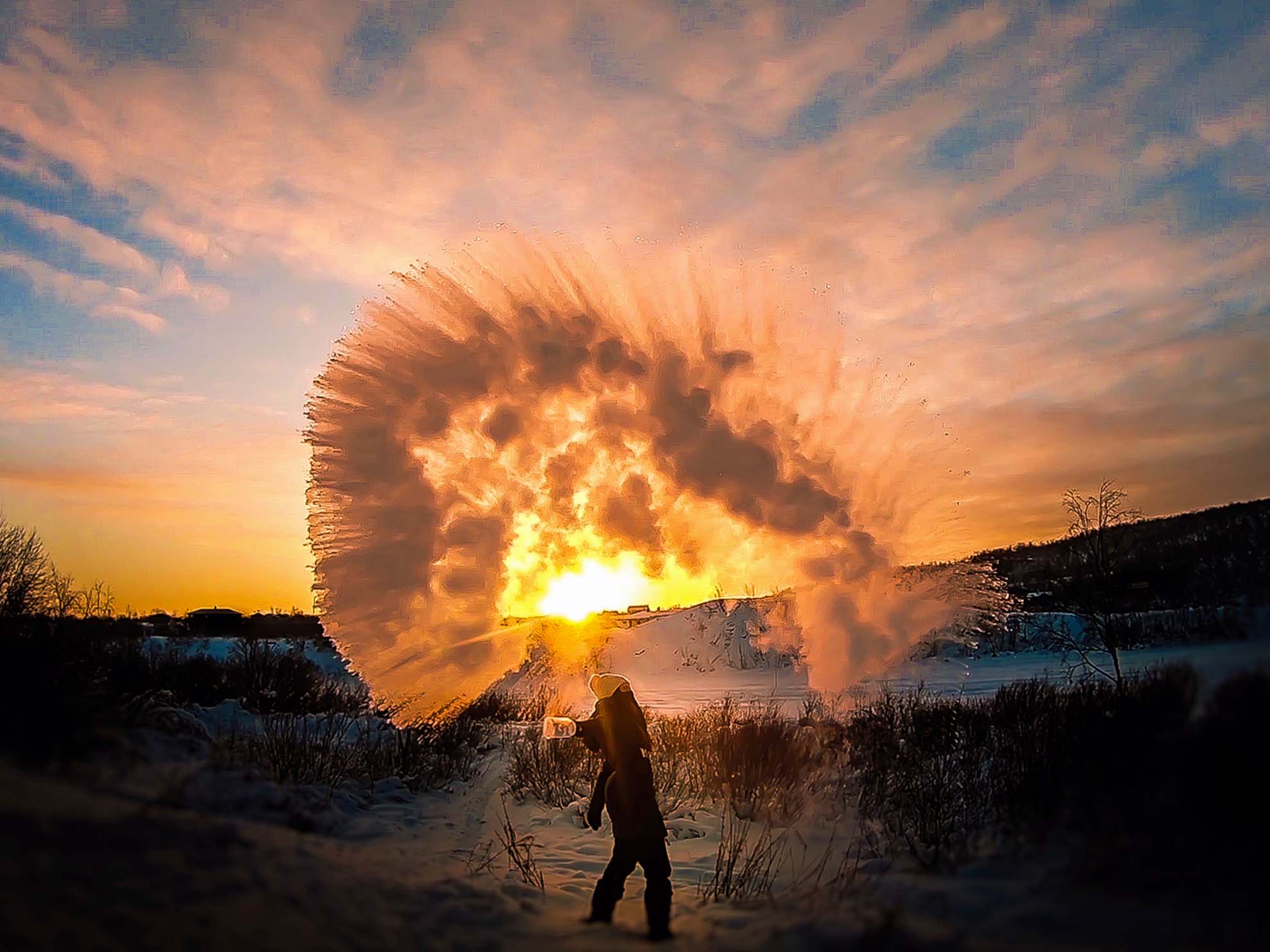 Herrliche Winterlandschaften in Norwegen