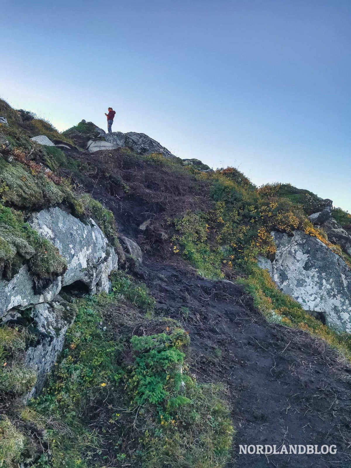 Wanderung_Mannen_Lofoten_Gipfelweg