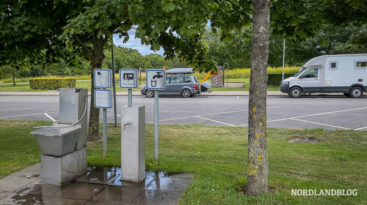 Camping Dänemark Entsorgung Versorgung Wohnmobile Rastplatz