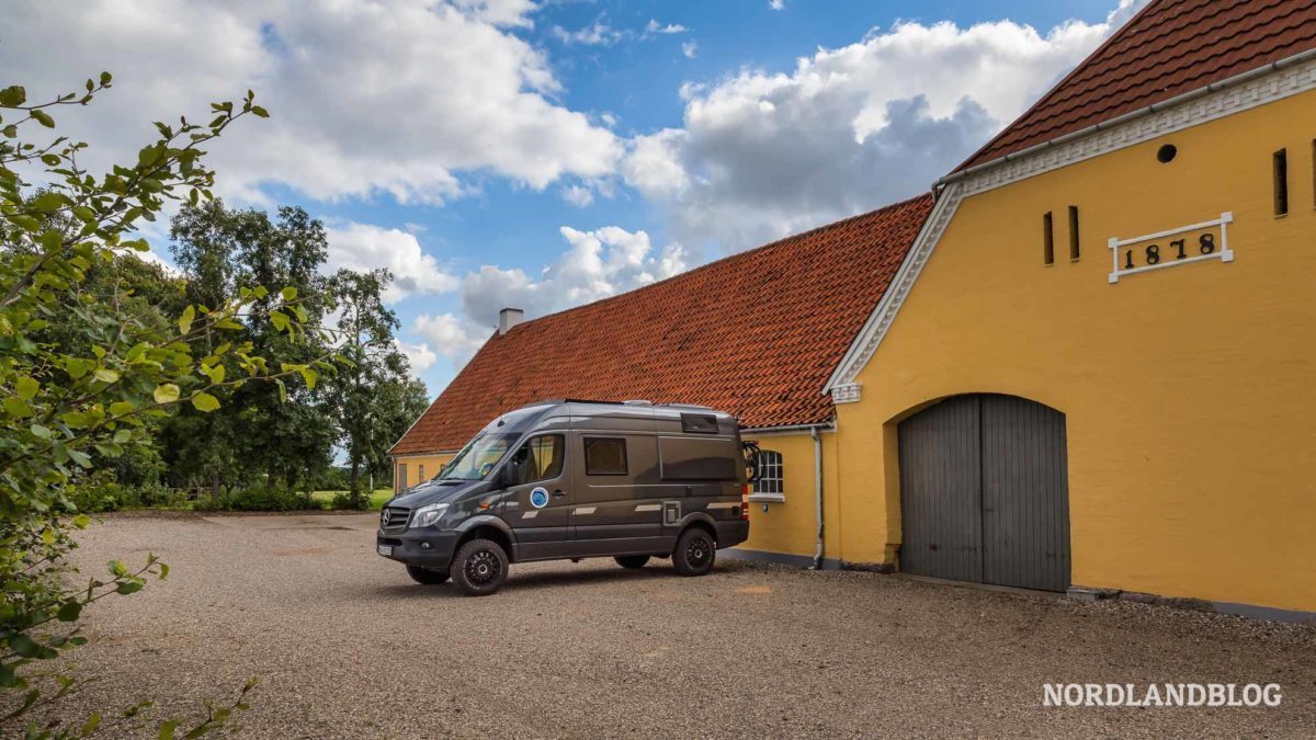 Camping Dänemark Pintrip Stellplatz Bauernhof Insel Fyn