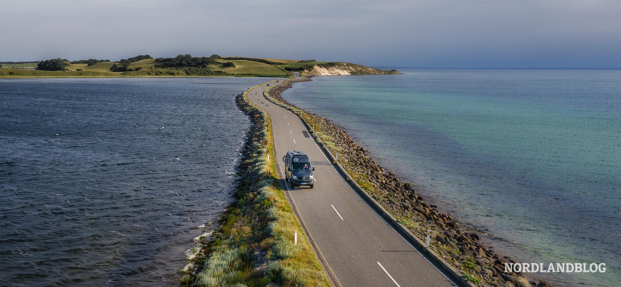 Camping Dänemark Roadtrip mit Kastenwagen Wohnmobil Insel Fyn