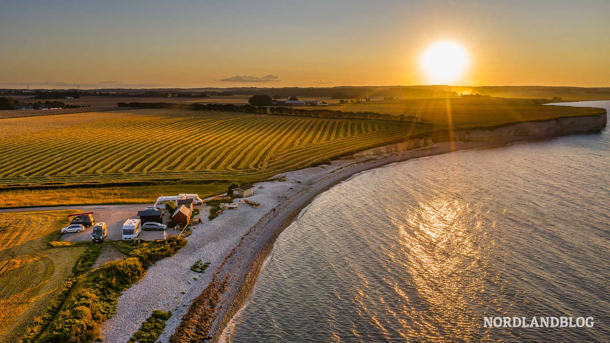 Camping Dänemark Stellplatz Parkplatz Karlby & Sangstrup Klinter