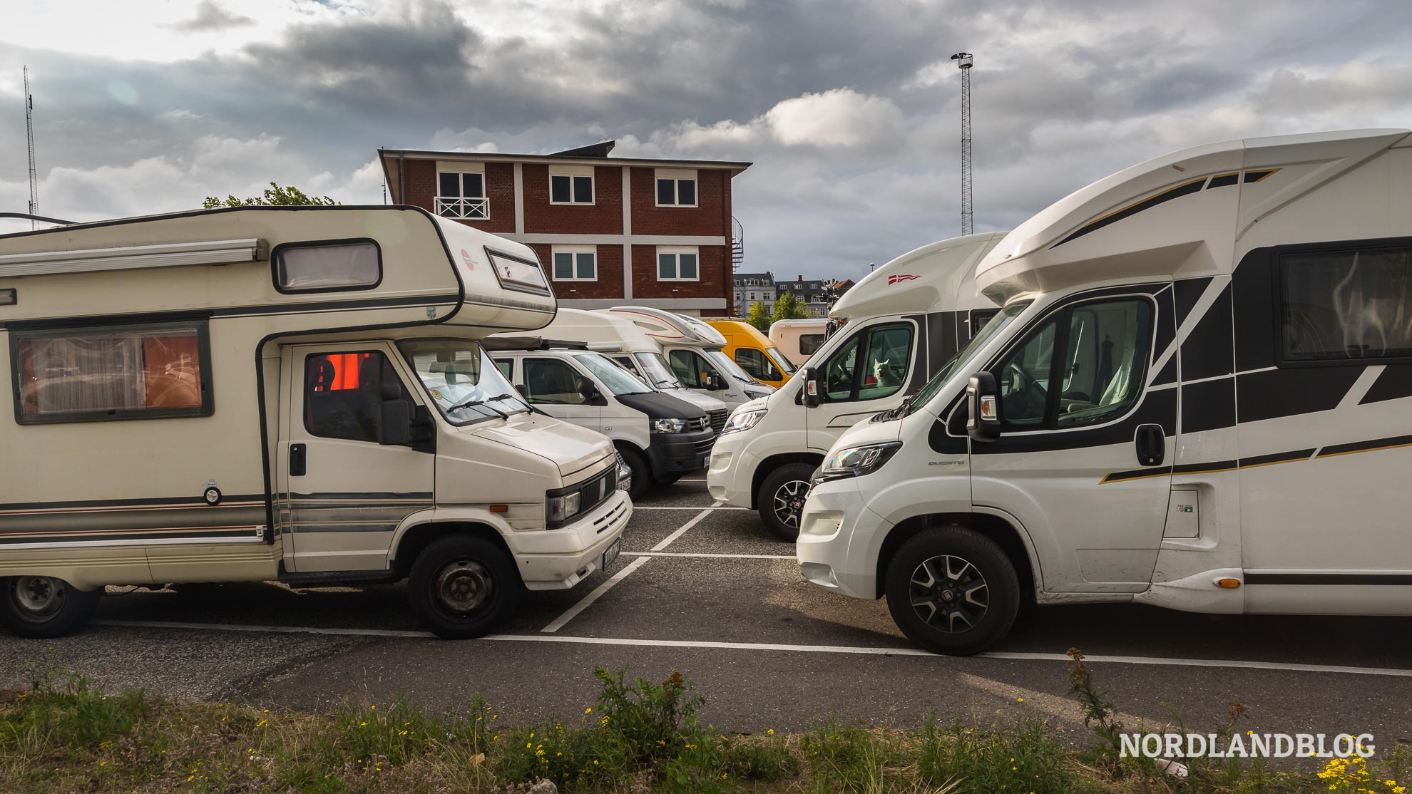 Camping Dänemark Stellplatz Wohnmobile Aarhus Hafen