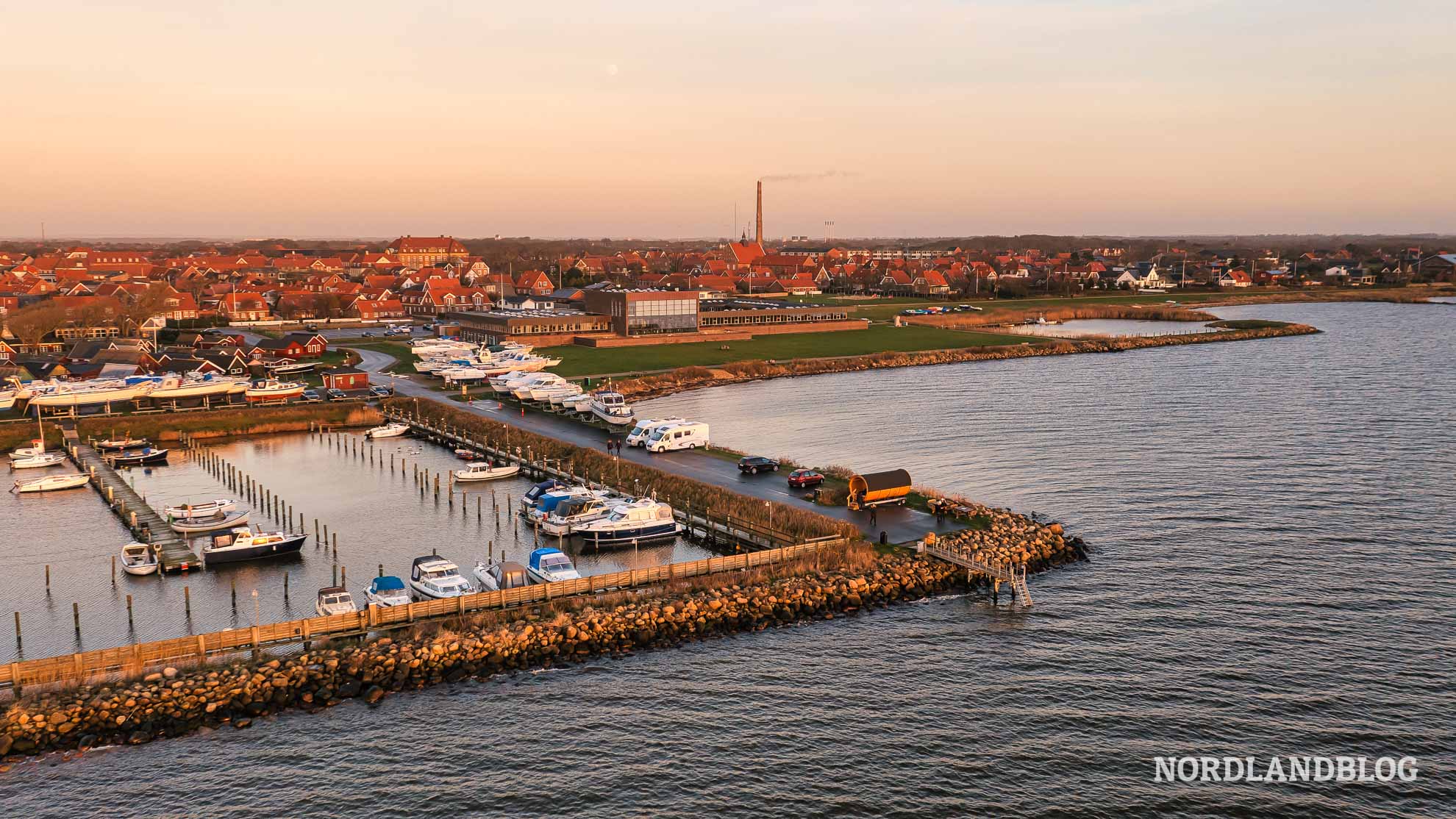 Ringkøbing Havn mit Sauna und Wohnmobil-Stellplatz