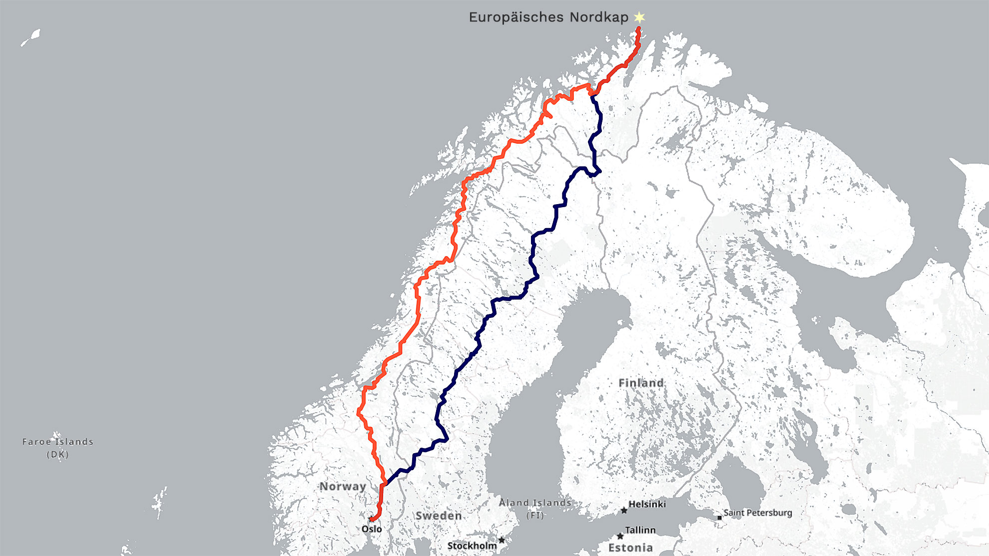 Anreise-durch-Norwegen-zum-Nordkap