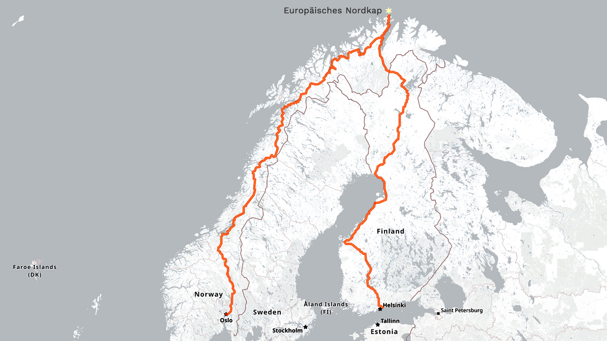 Routenempfehlung-Anreise-zum-Nordkap