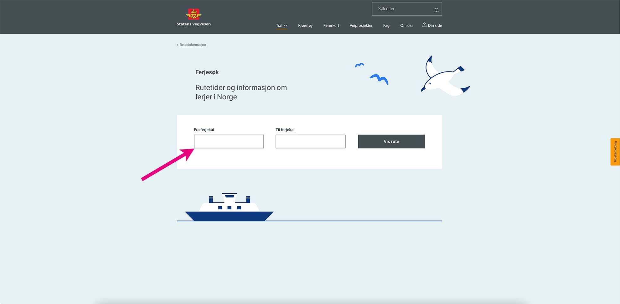 Fährverbindungen in Norwegen Routen, Abfahrtszeiten & Links