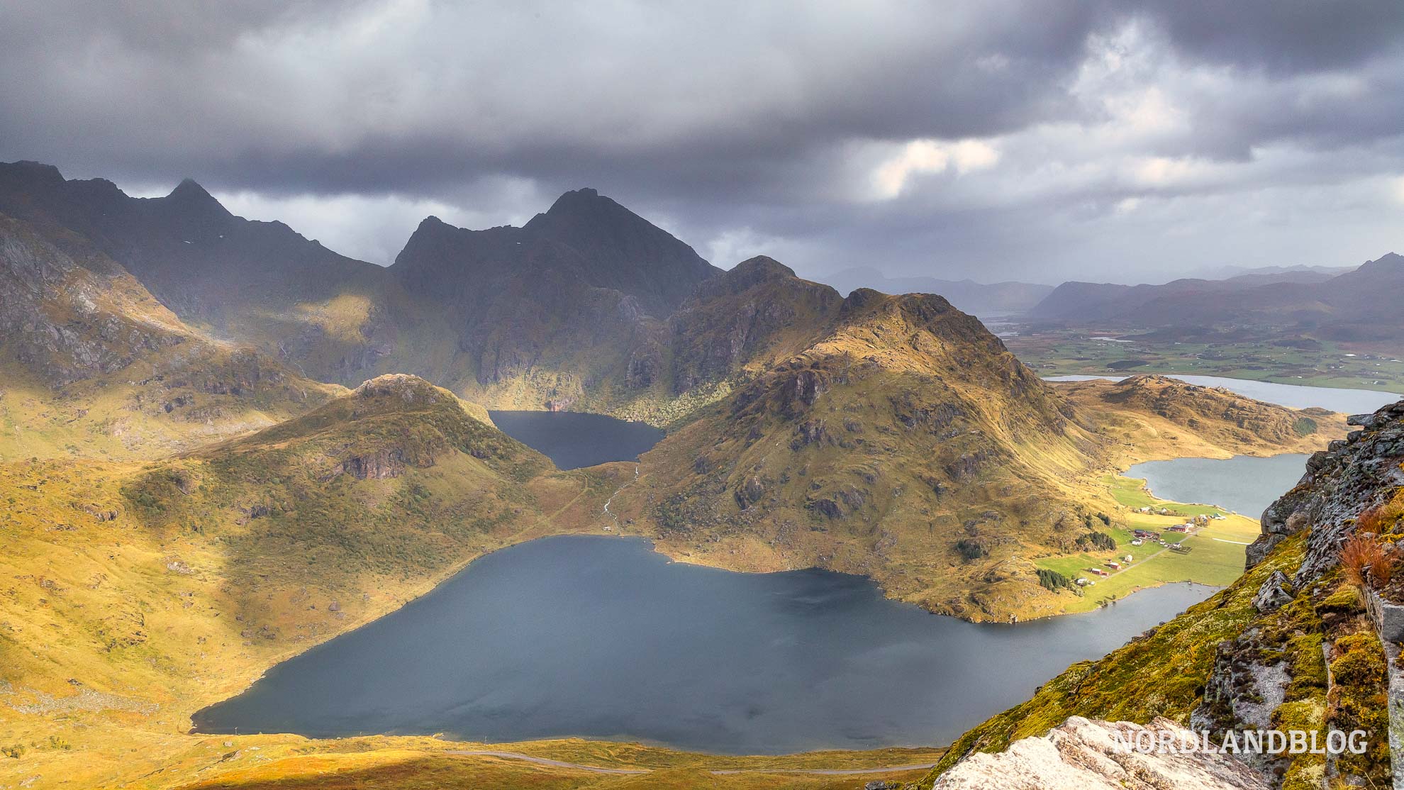 Mächtige Berglandschaften - Wanderung Holandsmelen, Lofoten, Nordnorwegen