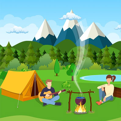 Reiseplanung Norwegen FAQ Camping Wandern