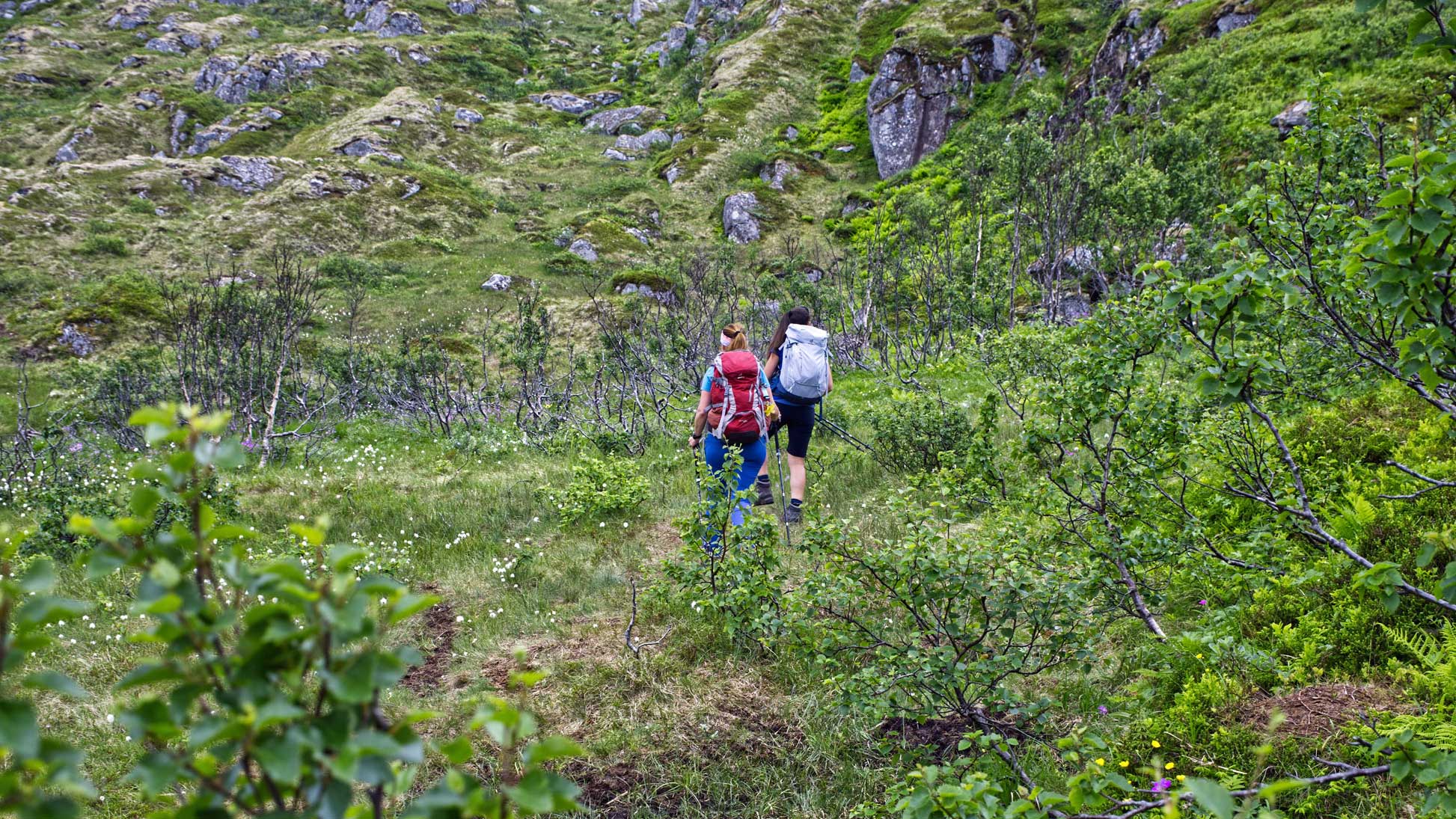 Motiviert-folgen-wir-dem-Wanderweg-auf-den-Gipfel-des-Volandstind