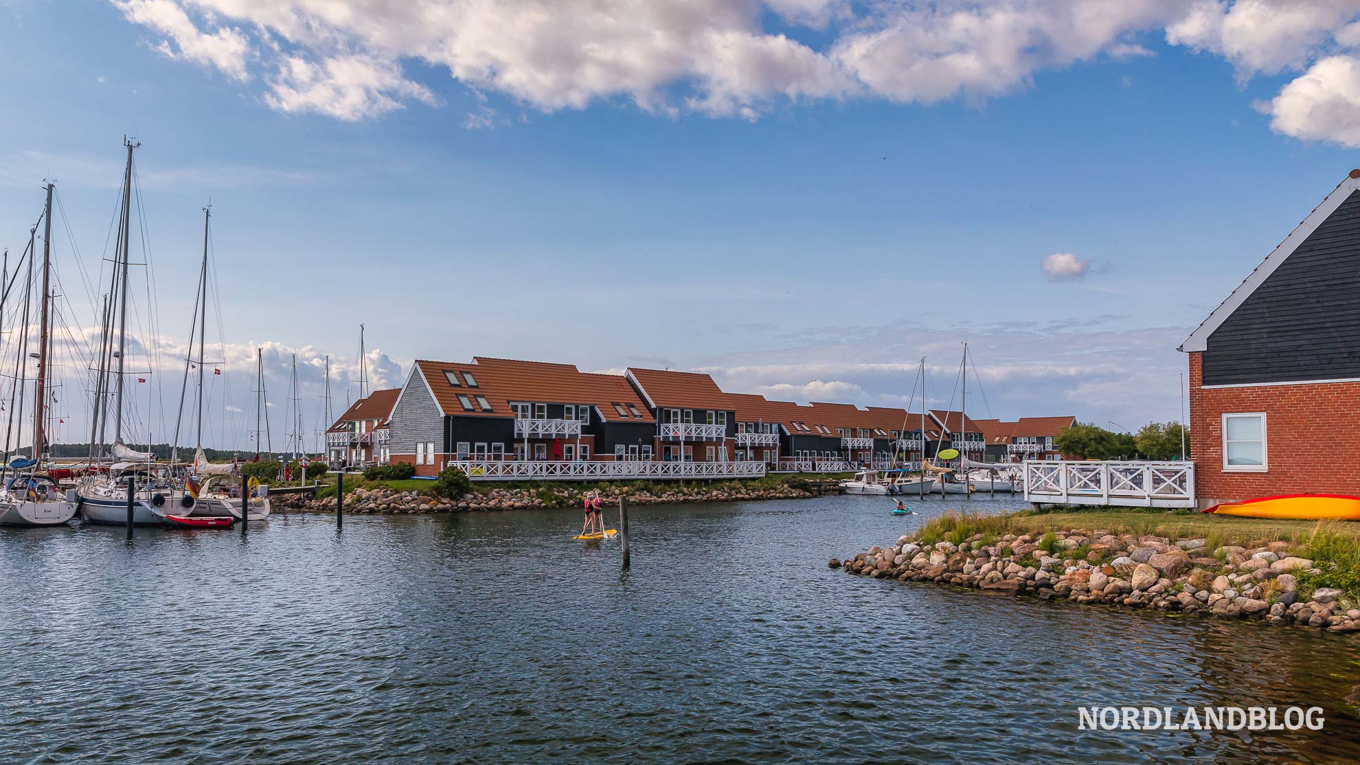 Insel Møn Klintholm Hafen