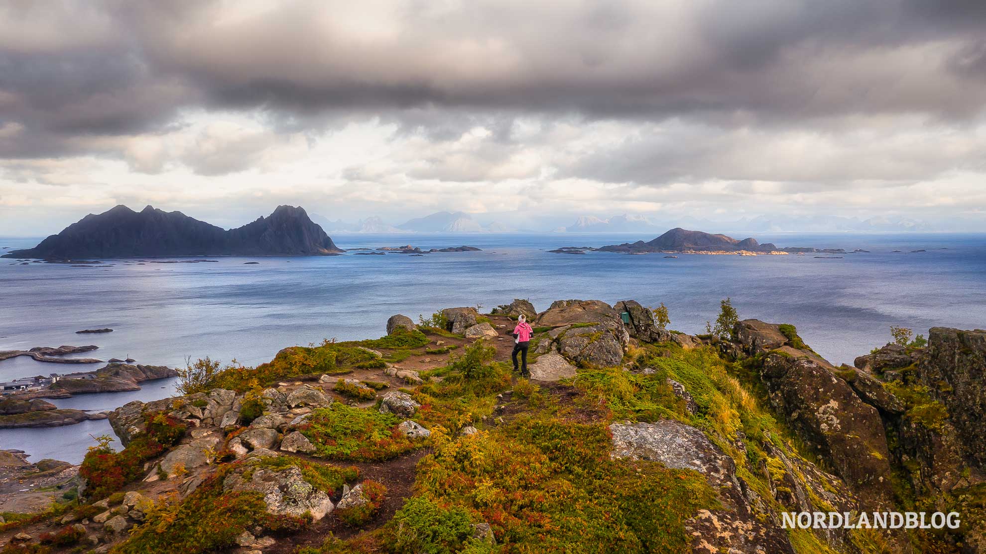 Wanderung Tjeldbergtinden Ostgipfel