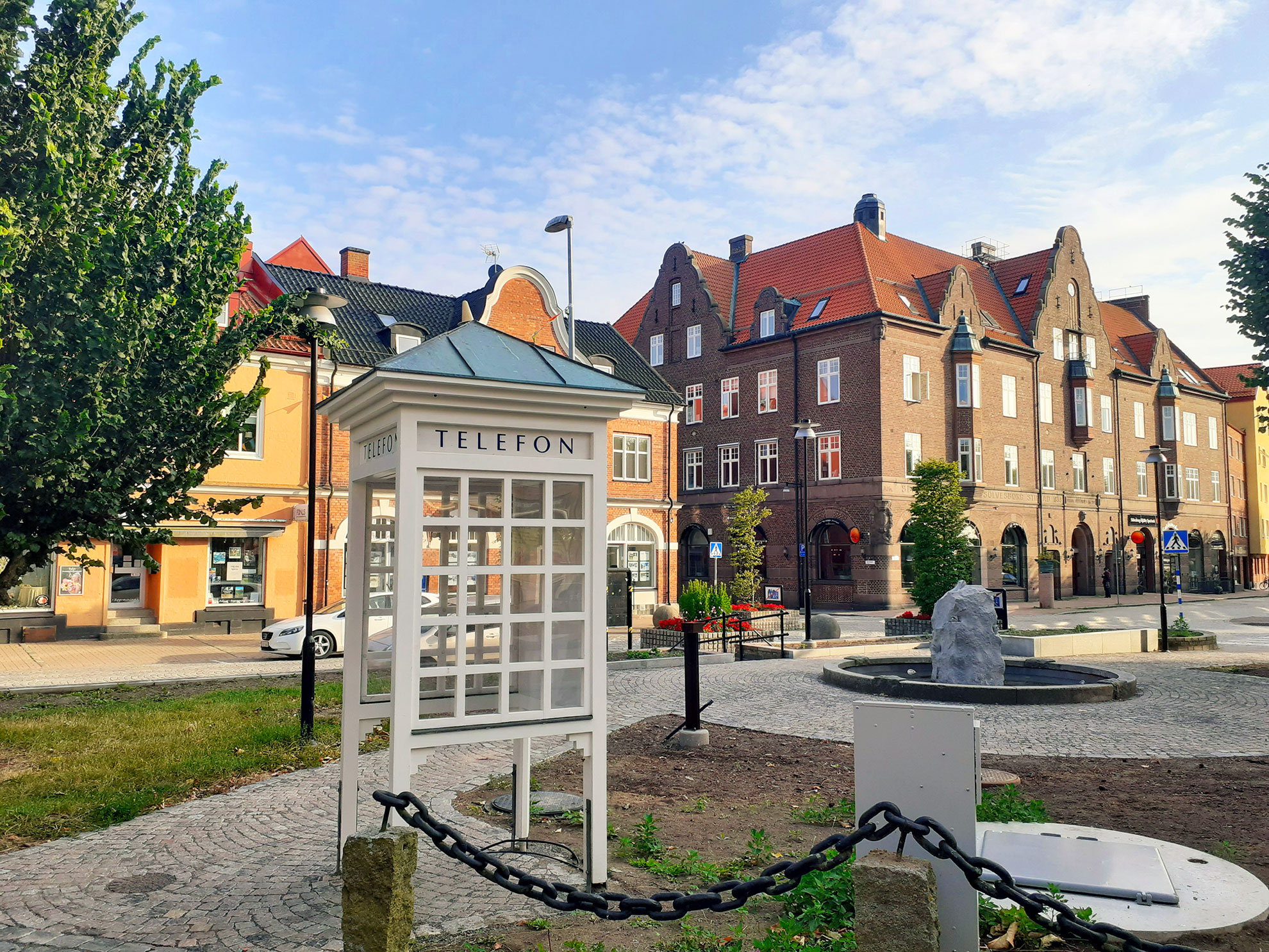 Sölvesborg ist eine Stadt entlang des Sydostleden