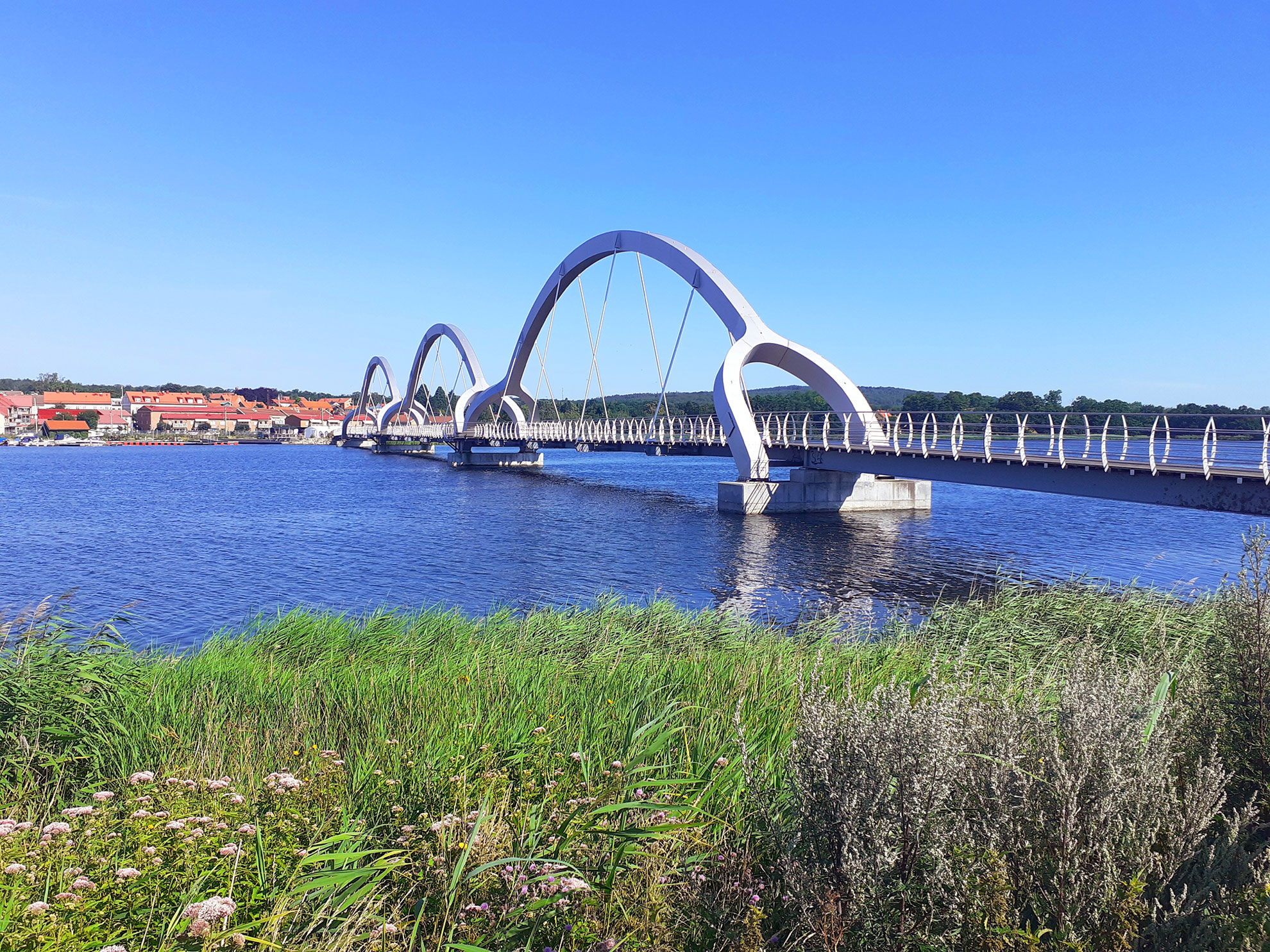 Sölvesborg - Radbrücke entlang des Sydostleden