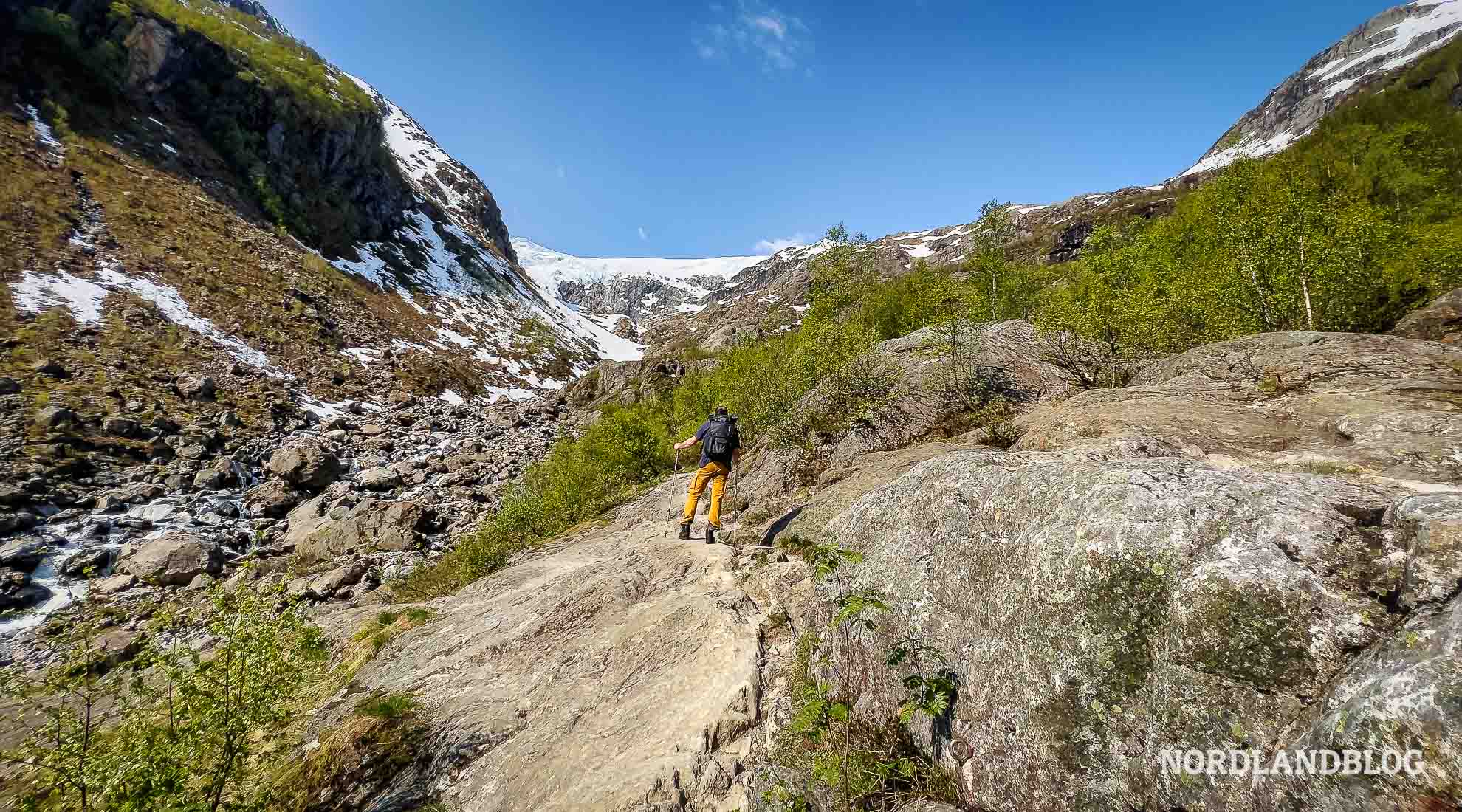 Atemberaubende Weite - Buarbreen Wanderung (Norwegen)