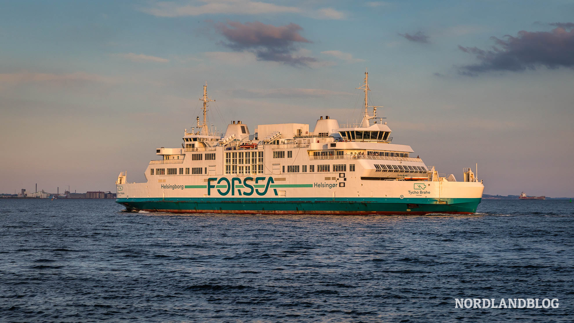 Fähre Helsingborg Helsinggor Dänemark Schweden Öresund Vogelfluglinie