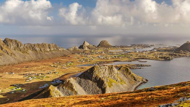 Titelbild Lofoteninsel Værøy Wohnmobil Tour