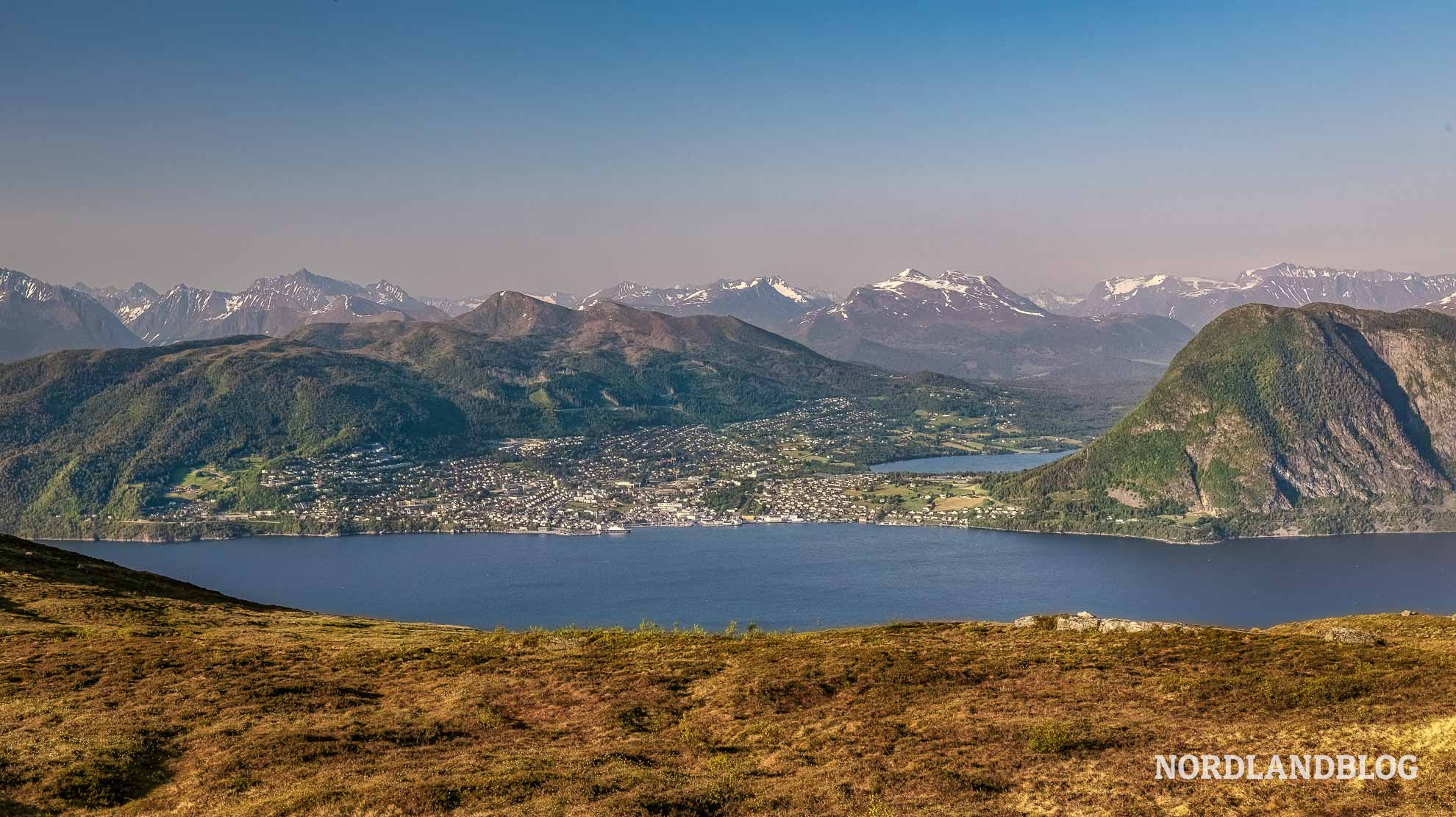 Blick auf Volda