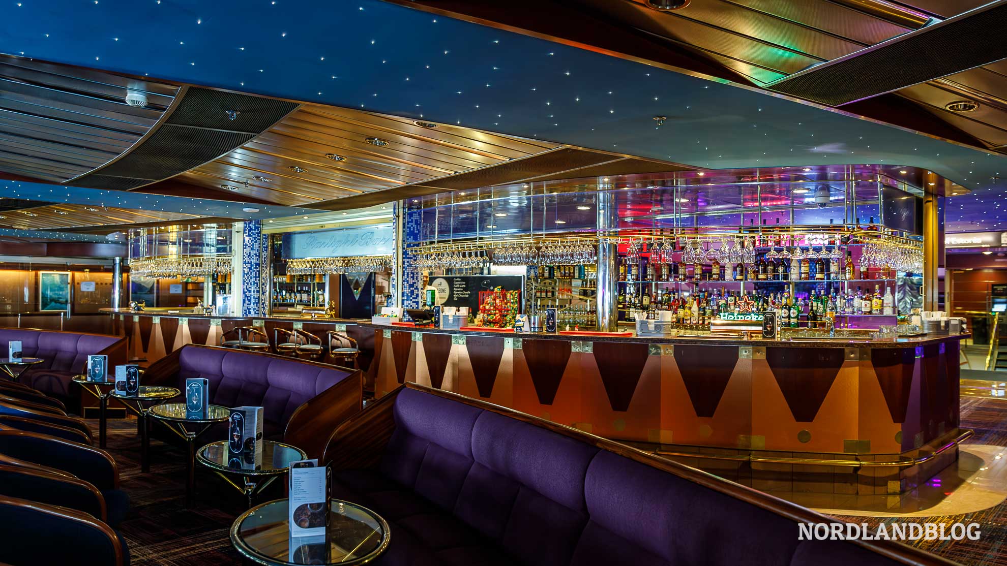 Cocktailbar Star Palace Norwegen Holland Norway Lines Faehre
