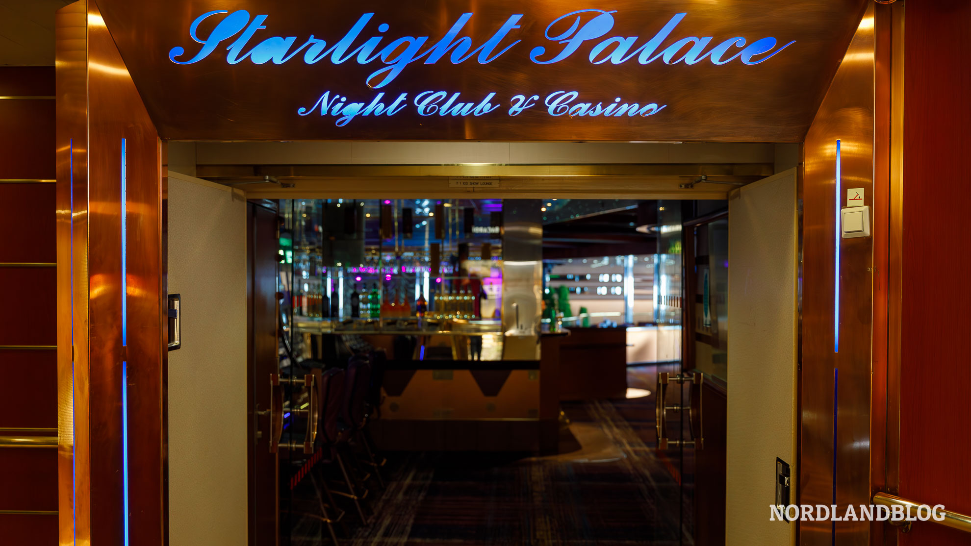 Eingang Nachtclub Star Palace Norwegen Holland Norway Lines Faehre