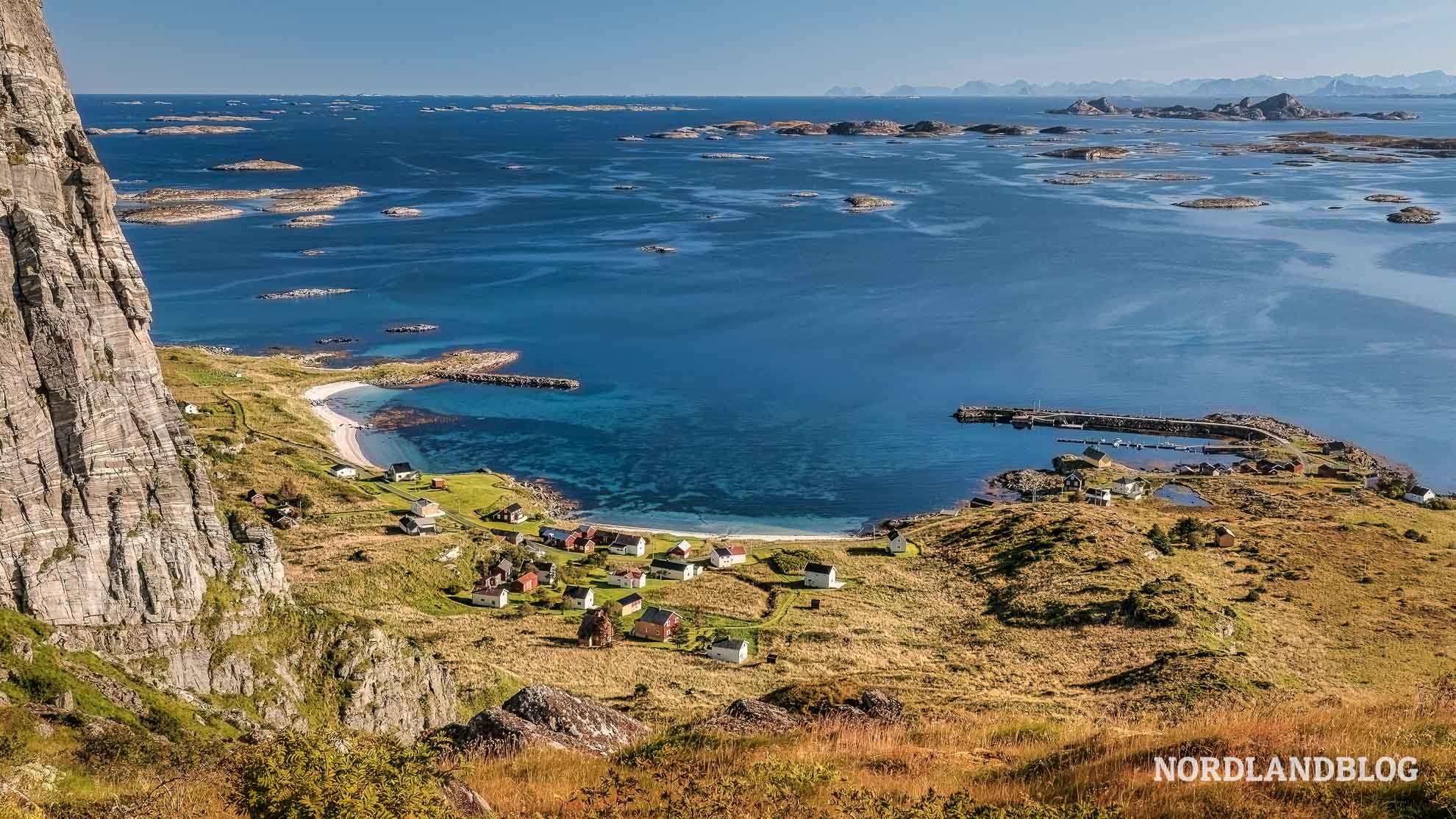 Ferienhäuser auf der Insel Sanna Helgelandskysten Kystriksveien Fv17