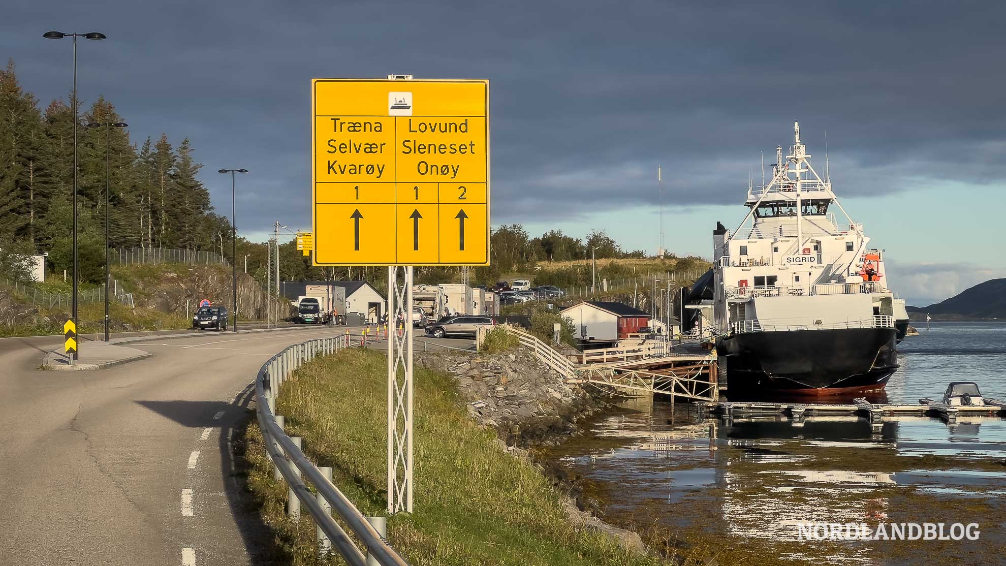 Hafen nach Træna Helgelandskysten Kystriksveien Fv17