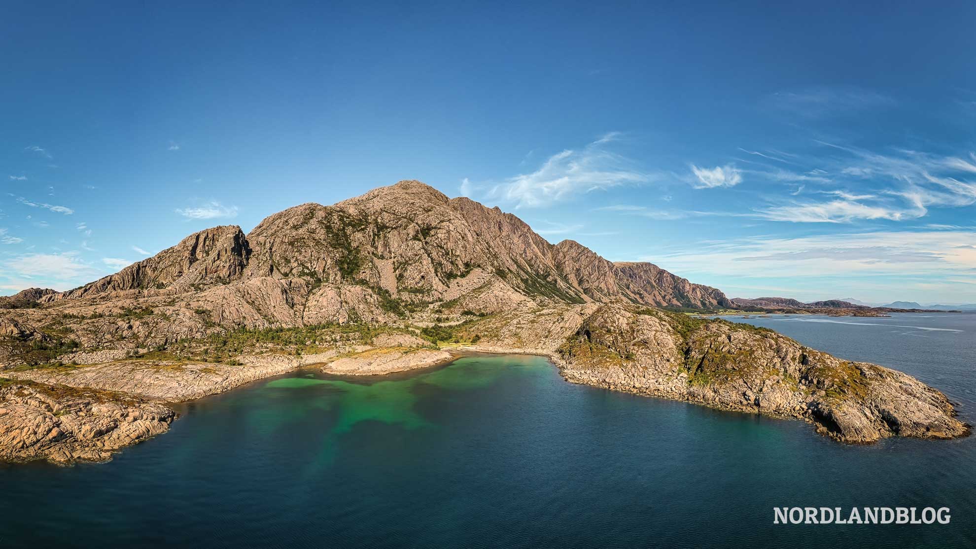 Die Strände der Insel Vega Kystirksveien Helgelandskysten