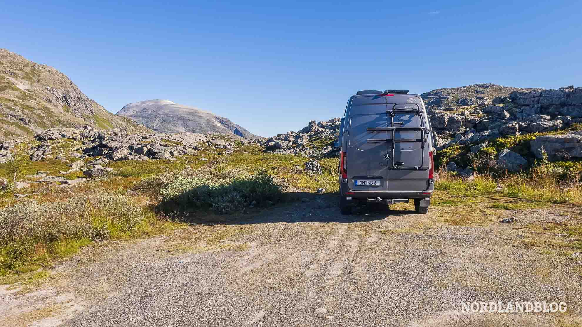 Parkplatz P2 am Mardalsfossen