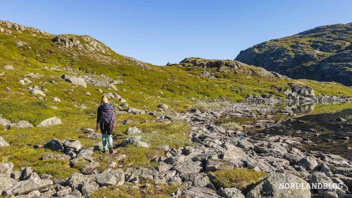 Wanderung vom P2 am Seeufer zum Mardalsfossen
