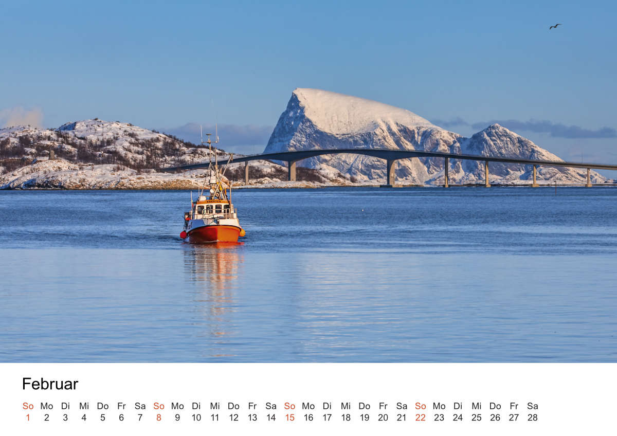 Premium-Wandkalender "NORWEGEN 2026" – Bild 3