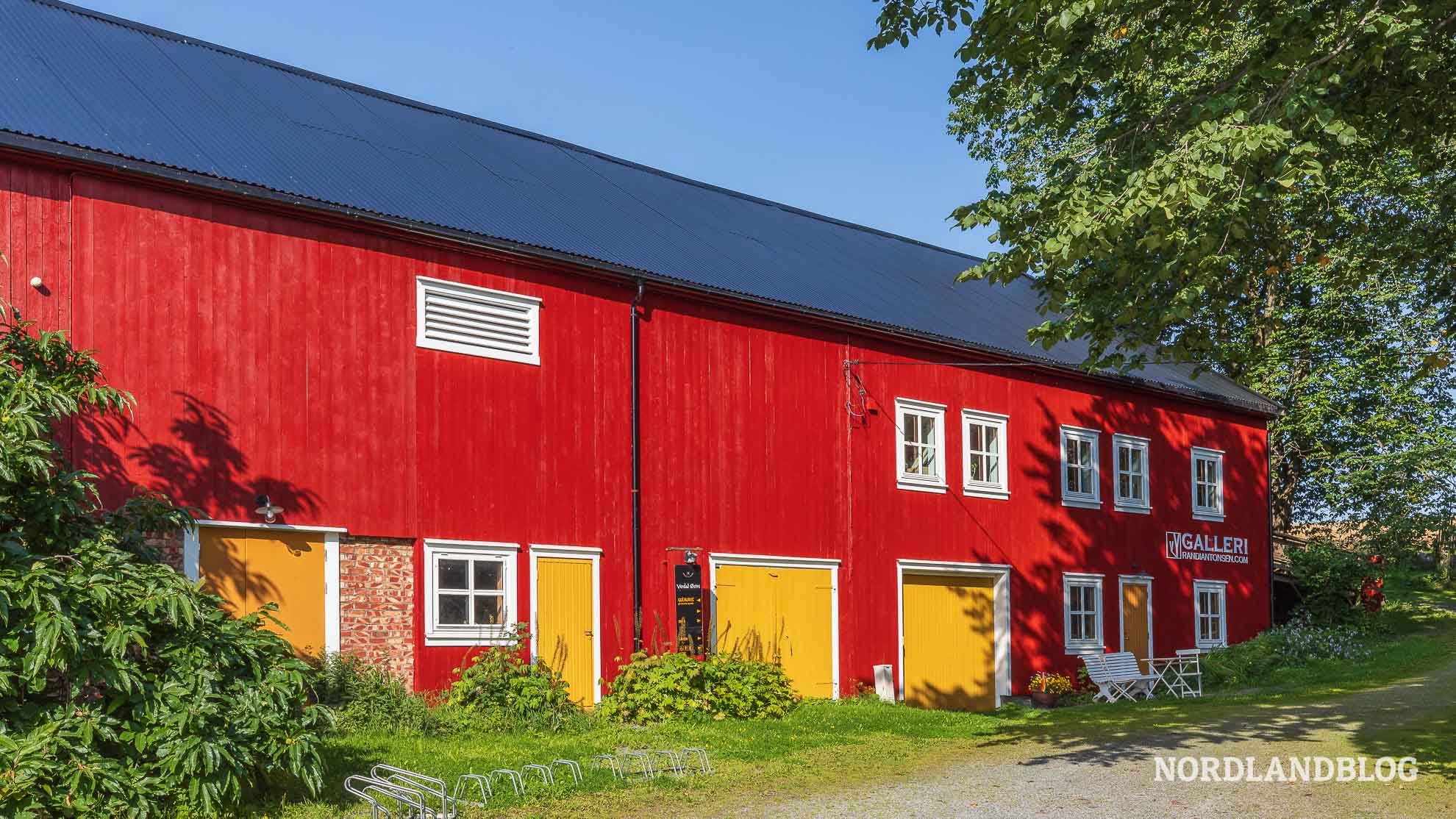 Scheune Galerie Guldburet Goldener Umweg Trondelag Norwegen