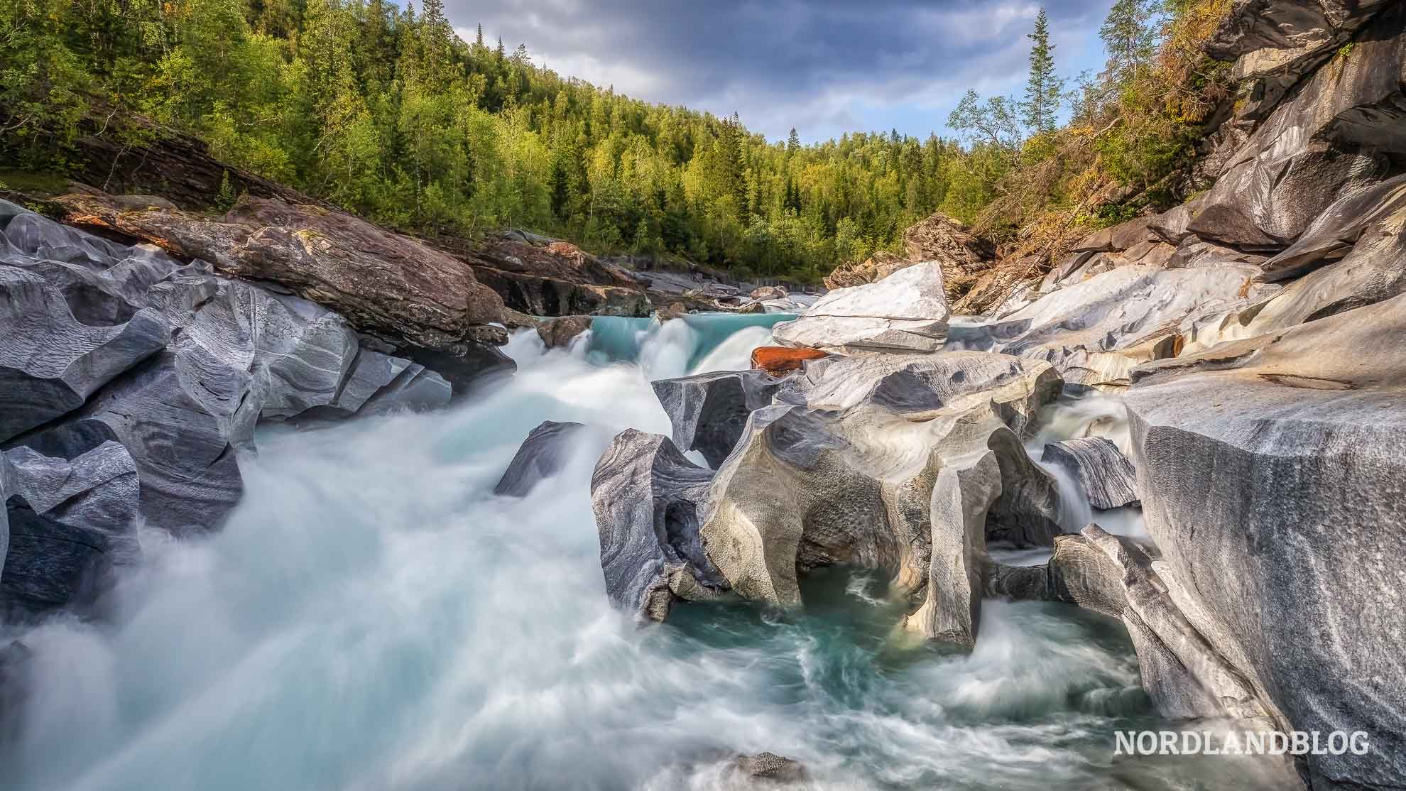 Marmorslottet Glomåga Helgeland Norwegen
