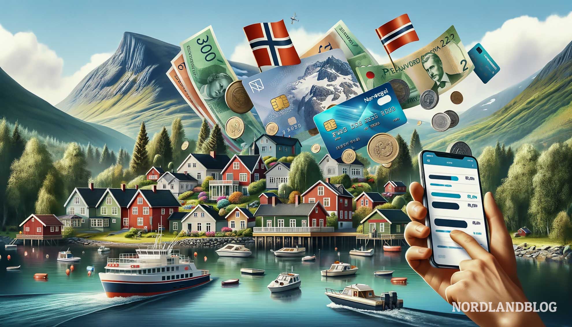 Bezahlung Geld Währung in Norwegen