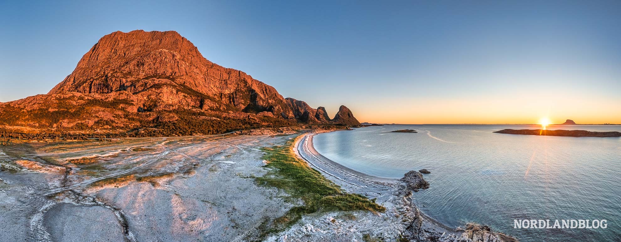 Panorama Insel Tomma Norwegen