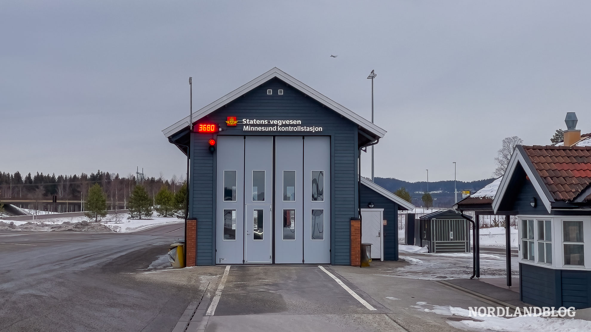 Station Gewichtskontrolle Wohnmobile Norwegen