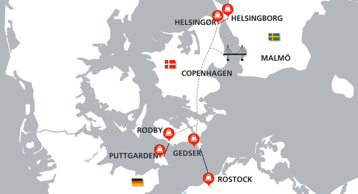 Anreise nach Norwegen über Schweden auf der Vogelfluglinie