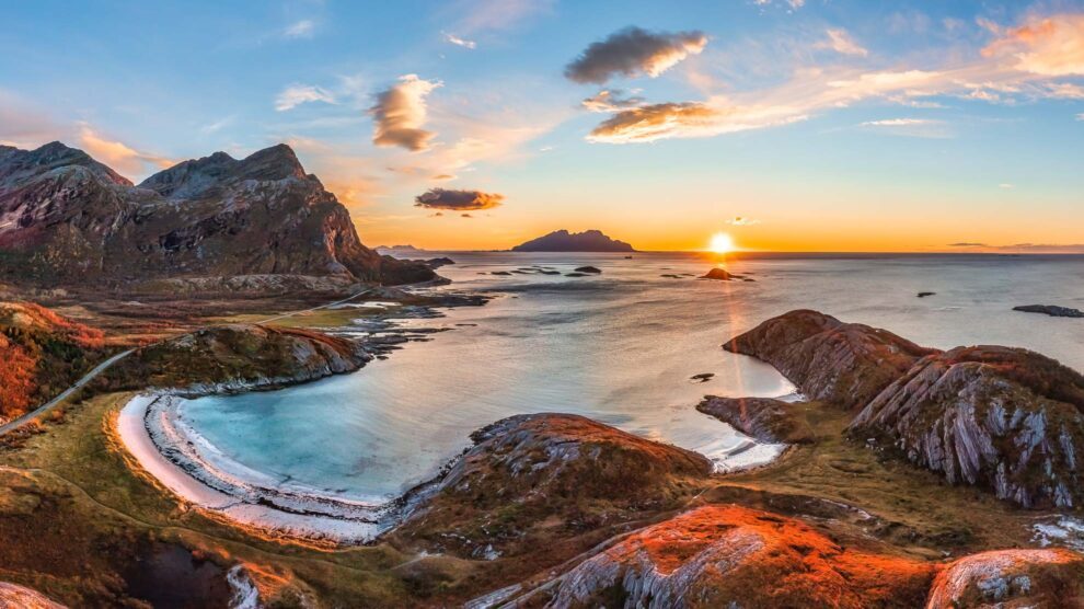 Titelbild Lysvika Strand Nordnorwegen Straende bei Bodo