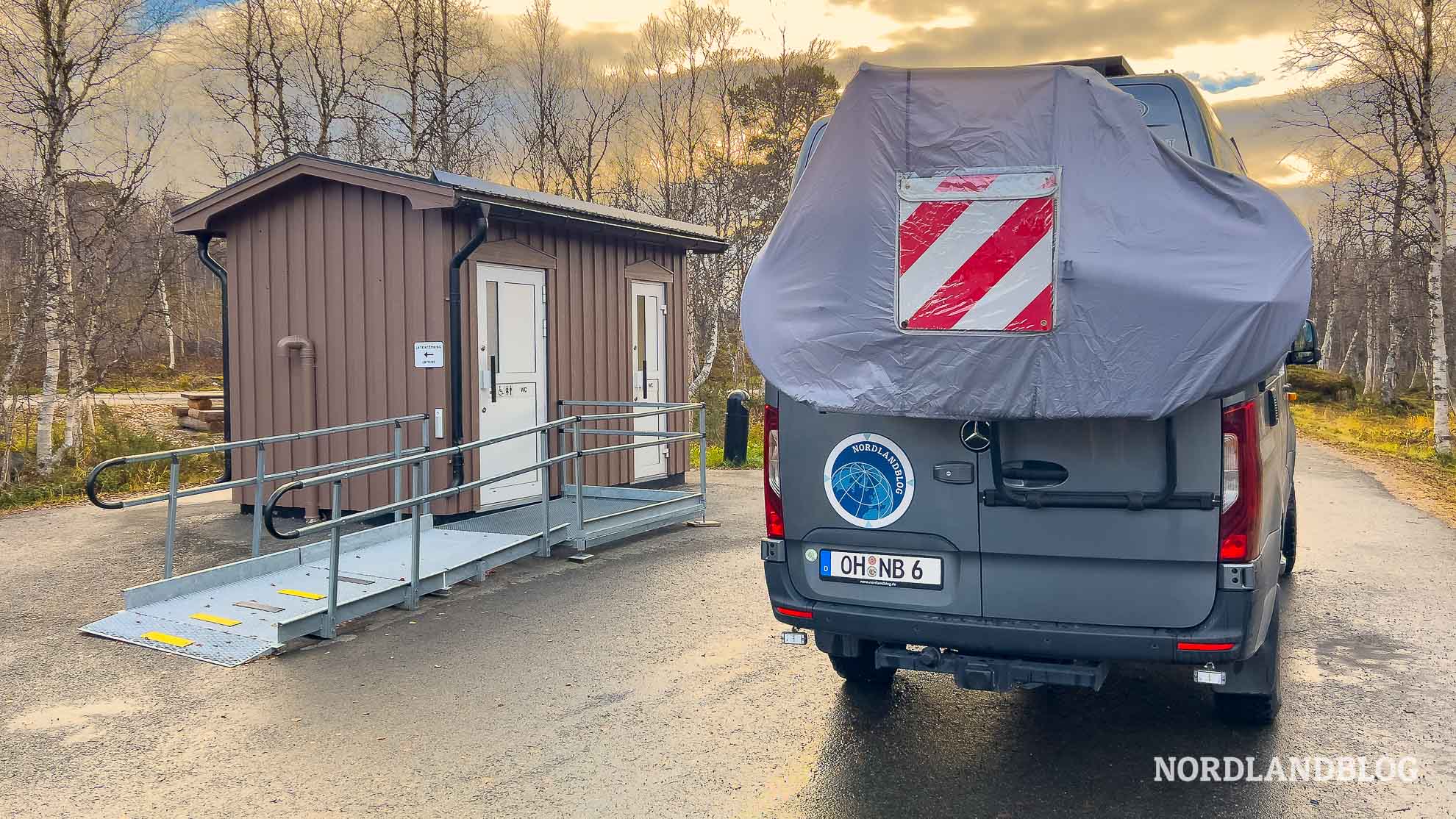 Entsorgungsstationen in Schweden Rastplatz Station Wohnmobil