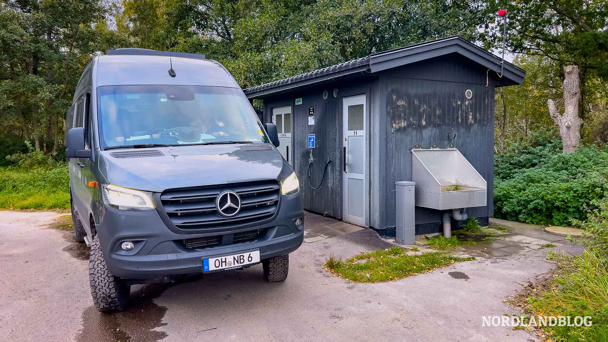 Entsorgungsstationen in Schweden Station Öland Wohnmobil